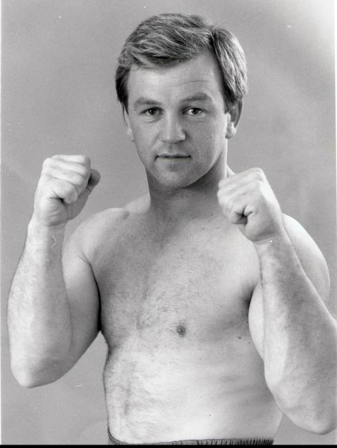 A young Graham Brockway in his boxing prime